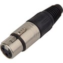 NEUTRIK NC3FX Female 3-Pin XLR Connector - Nickel/Silver