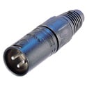 NEUTRIK NC3MX-BAG 3 Pin XLRM Connector - Black/Silver