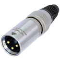 NEUTRIK NC3MX-HD Heavy Duty Water Resistant Male XLR Connector