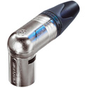 Photo of Neutrik NC4MRX 4 Pin XLR RA Male - Nickel/Silver