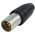 Photo of Neutrik NC5MXX-HD-D Heavy Duty Male 5 Pole XLR Cable Connector for Outdoor Use - 25 Pack