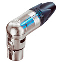 Photo of NEUTRIK NC7FRX 7 Pole Right Angle Female Cable Connector Nickel Housing Silver Contacts