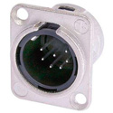 Photo of NEUTRIK NC7MD-L-1 7-Pin XLR Male Panel/Chassis Mount Connector