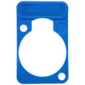 Photo of NEUTRIK DSS-BLUE D-Series XLR Lettering and ID Plate Blue