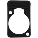 NEUTRIK DSS-BLACK D-Series XLR Lettering and ID Plate Black