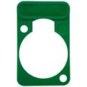 Photo of NEUTRIK DSS-Green D-Series XLR Lettering and ID Plate Green