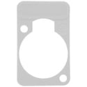 Photo of NEUTRIK DSS-White D-Series XLR Lettering and ID Plate White