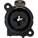 Photo of Neutrik NCJ9FI-V Combo 3-Pin XLRF/1/4in w- Switching (Normalling) PCB-V Mount