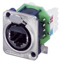 NEUTRIK NE8FDV-Y110 etherCON Vert IDC110 Punchdown Pan Mt Jack D
