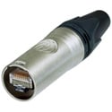 Photo of Neutrik NE8MX6 etherCON CAT6A Cable Connector Self-termination - Nickel Plating