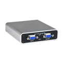 NTI VGA-DVI-FOSC VGA to DVI Converter & Extender via Fiber Cable - Up to 1640 Feet/500 Meters