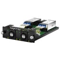 Netgear AV APM414LD Interface Card with Two NEUTRIK QUAD Fiber Singlemode Ports for M4350-16M4V Switch