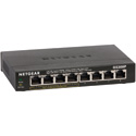NETGEAR GS308P-100NAS 8-Port Gigabit Ethernet Unmanaged Switch - 4xPoE (GS308P)