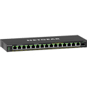 Photo of NETGEAR GS316EP-100NAS 16-Port PoE+ Gigabit Ethernet Plus Switch (180W) with 1 SFP Port