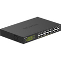 NETGEAR GS324P-100NAS 24-Port Gigabit Ethernet Unmanaged PoEplus Switch with 190W PoE Budget