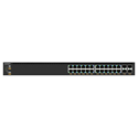Netgear AV Line M4350 Series GSM4328 24x1G PoE+ (648W base/up to 720W) and 4xSFP+ Fully Managed Switch