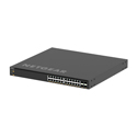 Netgear AV Line M4350 Series XSM4328CV 24x10G/Multi-Gig PoE+ (576W base/up to 720W) and 4xSFP28 25G Fully Managed Switch