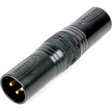 Photo of Sescom NHA3M5M 3-Pin Male to 5-Pin Male Inline XLR Adapter Barrel