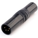 Sescom NHA4M4M 4-Pin Male to 4-Pin Male Inline XLR Adapter Barrel