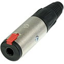 NEUTRIK NJ3FC6 1/4in TRS Jack Cable End