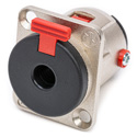 Photo of NEUTRIK NJ3FP6C 1/4in TRS Panel Mount Locking Jack