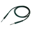 Neutrik NKTT-12BL Patch Cable with NP3TT-1 Plugs - 120 cm  Black/Nickel