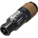 Photo of Neutrik NL2FXX-W-S speakON XX Series 2 Pole Cable End - Brown - Each