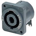 Photo of NEUTRIK NL2MD-H Male speakON 2 pole receptacle-Horizontal PC Mount D Size