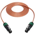 Sescom 12AWG NEUTRIK NL4FXX-W-S 4-Pole speakON to 4-Pole speakON 2 Conductor Speaker Cable - 6 Foot