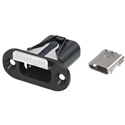 NEUTRIK NMC-C-HR Receptacle - mediaCON® USB Type-C - with Integrated USB IF Approved Receptacle