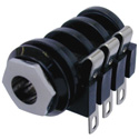 Photo of NEUTRIK NMJ6HC-S 1/4 Inch Stereo Jack Switched Chrome Ferrule & Solder Lugs