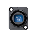 Neutrik NO48FDW-A opticalCON MTP 48 Fiber Chassis - Black - IP 65 Rated