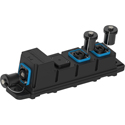 NEUTRIK NO4S-OCB2NO2-A opticalBAR Fiber Breakout Solution - 1x opticalCON QUAD SM PC & 2x opticalCON DUO SM PC
