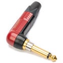 NEUTRIK NP2RX-AU-SILENT Right Angle Gold Plated Silent Plug