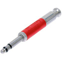 Photo of Neutrik NP3TT-1-R Plug TT Red Plastic/ Nickel - RG58 Crimp