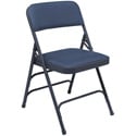 National Public Seating 1304 Folding Chair - Blue - Carton of 4