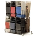 Photo of National Public Seating 84 Portable Chair Rack