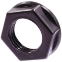 Photo of Neutrik NRJ-NUT-B Hexagonal Black Plastic Nut