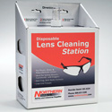 Lens Cleaning Station with 16 Ounce Spray & 1200 8inx4in Wipes