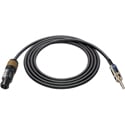 Sescom NEUTRIK NL2FXX-W-S 2-Pole speakON to 1/4 TS Mono Speaker Cable - 3 Foot