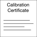 NTI 600 000 018 Calibration Certificate for XL2/Measurement Mics/MR-PRO/MR2/TalkBox