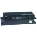 Photo of NTI USB2-HUB-IND-7 Industrial USB 2.0 Hub - Self/Bus-Powered - 7-Ports