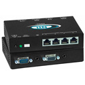 Photo of NTI VOPEX-C5VA-4C1000 VGA Splitter/Sender Unit with Audio via CAT5 to 1000 Feet -  4-Port