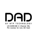 NTP LIC-CARD-M8 8 Channel Mic Pre License for Line AD Card