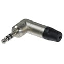 Photo of Neutrik NTP3RC 3.5mm Stereo Right Angle Mini Plug - Nickel/Nickel