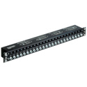 Rean NYS-SPP-L1-USA 48 Point TRS Balanced Patchbay