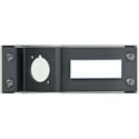 Neutrik NZPFD Panel Frame Plate opticalCON for D-shape Housings