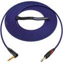 Sescom Catskill Cables OBGCSASI-010 Overbraid Instrument Cable w/ Neutrik 1/4 silentPLUG - 10 Foot