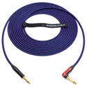 Sescom Catskill Cables Instrument Cable with NEUTRIK NP2X-B 1/4-Inch to Right Angle SILENTPLUG - 10 Foot