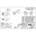 Photo of OCC AKBNC00 KMJ Snap-In BNC Coupler - Electric Ivory